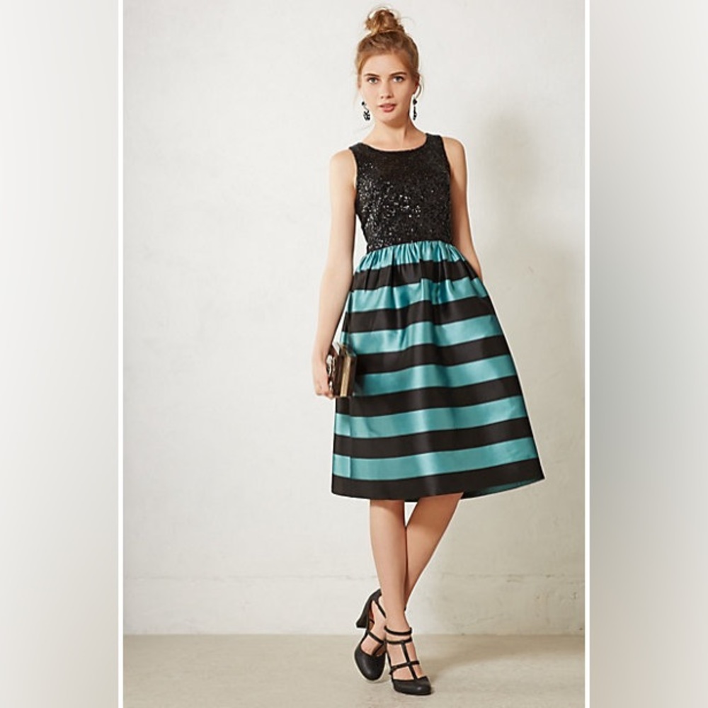 Anthropologie Starlit Dress